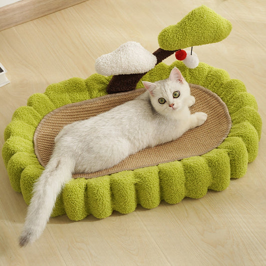 Abrasion Resistant Cat Nest Sisal Cat Scratching Board