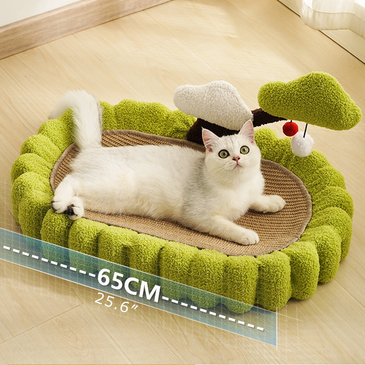 Abrasion Resistant Cat Nest Sisal Cat Scratching Board