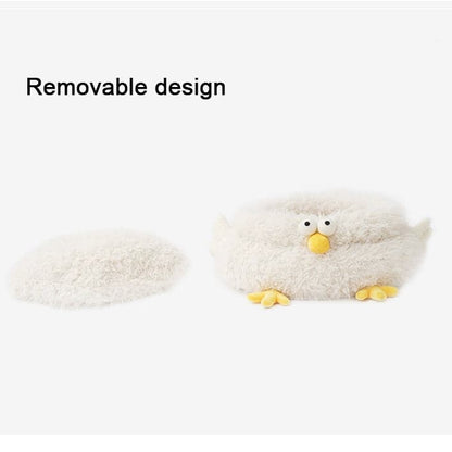 Chick Cuddler Cat Beds White