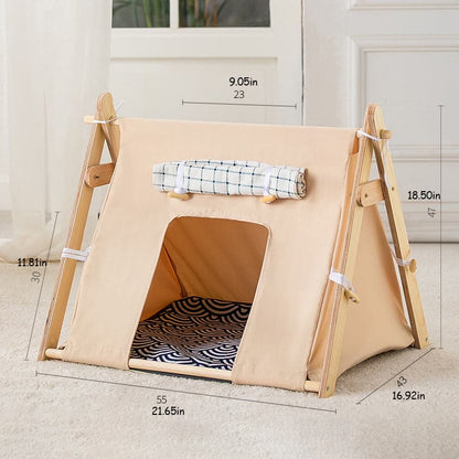 Closed Detachable and Washable Cat Litter Pet Tent