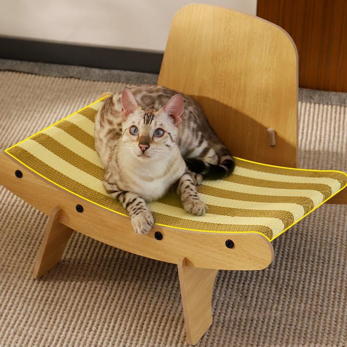 Colorful Corrugated Sofa Cat Scratching Board Cat Nest