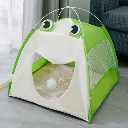 Cute Animal Pet Tent Nest Summer Cat Nest