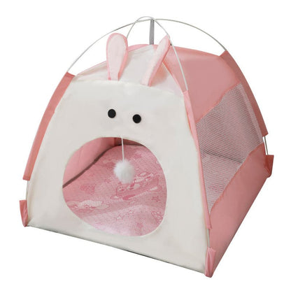 Cute Animal Pet Tent Nest Summer Cat Nest