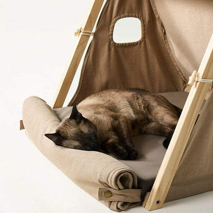 Four Seasons Universal Cat House Semi-enclosed Pet Nest