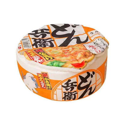 Instant Noodle Barrel Ramen Bowl Pet Litter Round Cat Nest