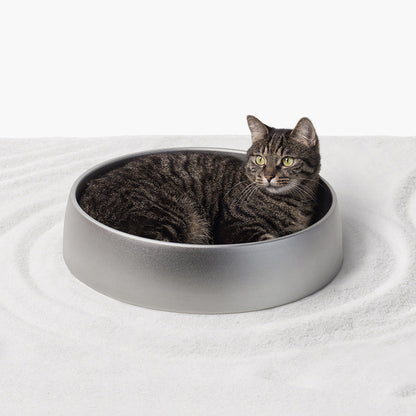 Landscape Style Gray Summer Cooling Nest Aluminum Cat Litter