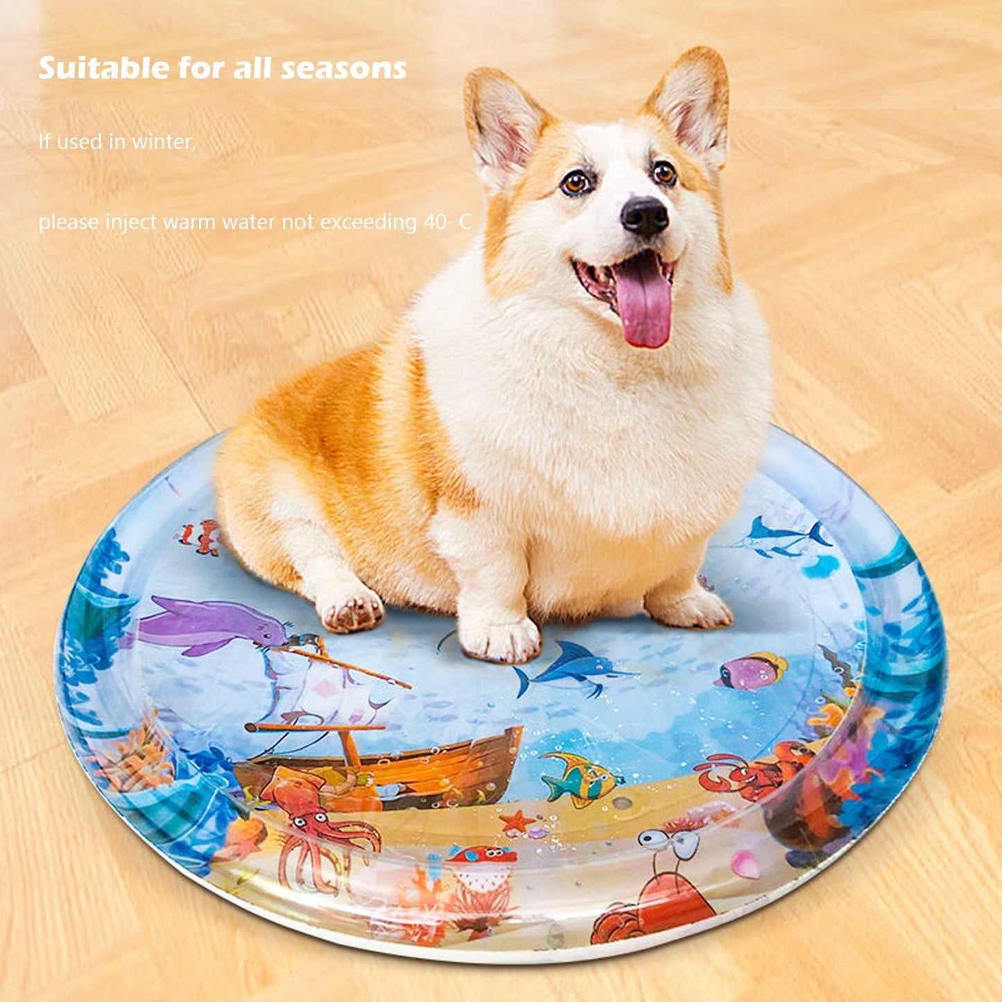 Pet Water-filled Ice Pad Summer Fun Cooling Pet Nest