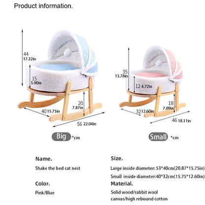 Rocking Bed Cat Cradle Bed