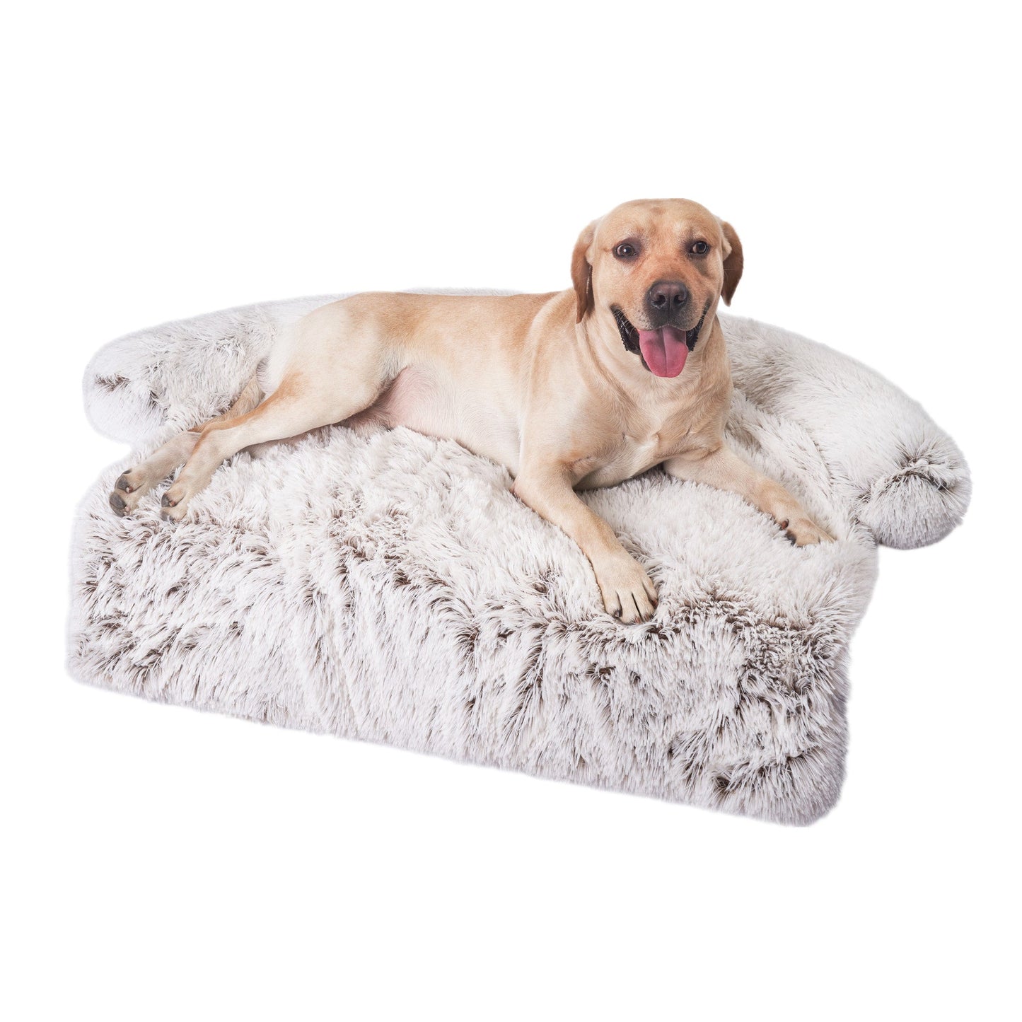 Fluffy Dog Bed Mat Calming Relaxing Sofa Protector